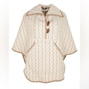 'A Dafydd Snowdon Design' Cream Welsh Wool Tapestry Cape
